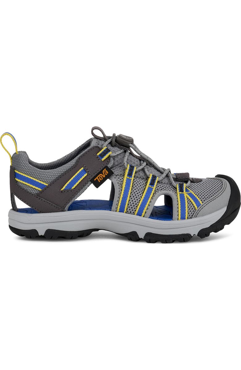 Teva Manatee Sport Sandal, Alternate, color, Grey/ Dazzling Blue