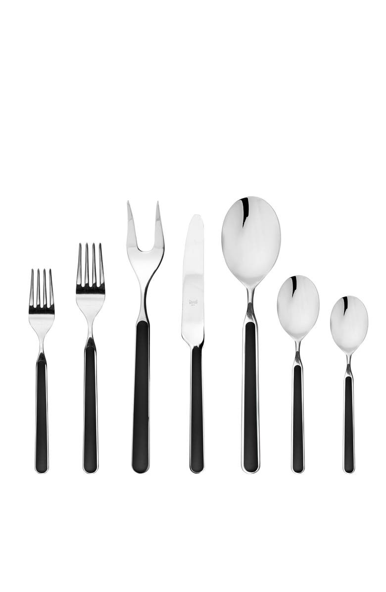 Mepra Fantasia Flatware Set - 32 Pieces, Main, color, Black