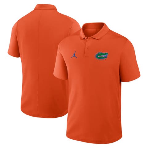 Men's Jordan Brand Orange Florida Gators Primetime Victory Primary Logo Performance Polo