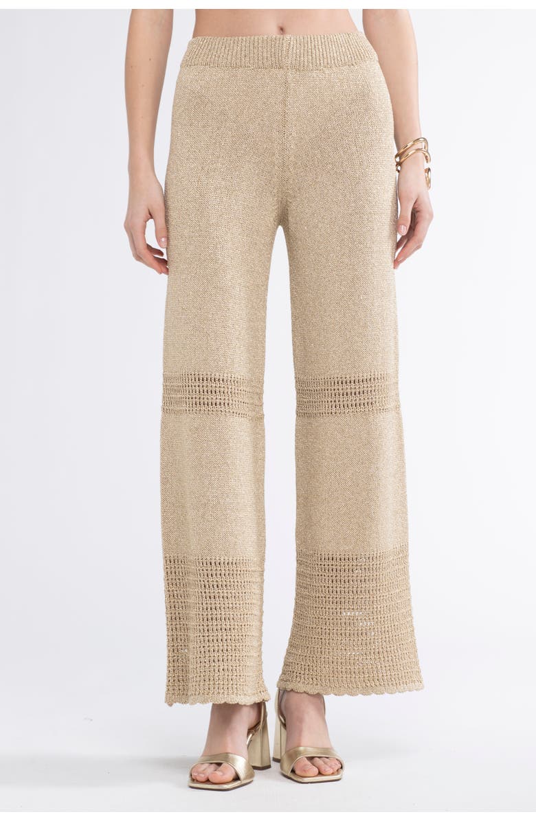 Sunday St. Tropez Tina Crochet Cover-Up Pants, Alternate, color,
