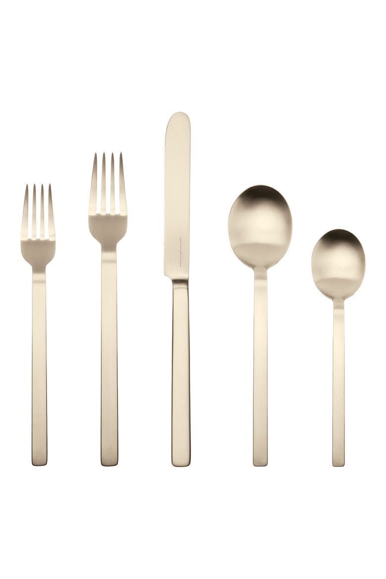 Stile Ice 5-Piece Place Setting, Main, color, CHAMPAGNE