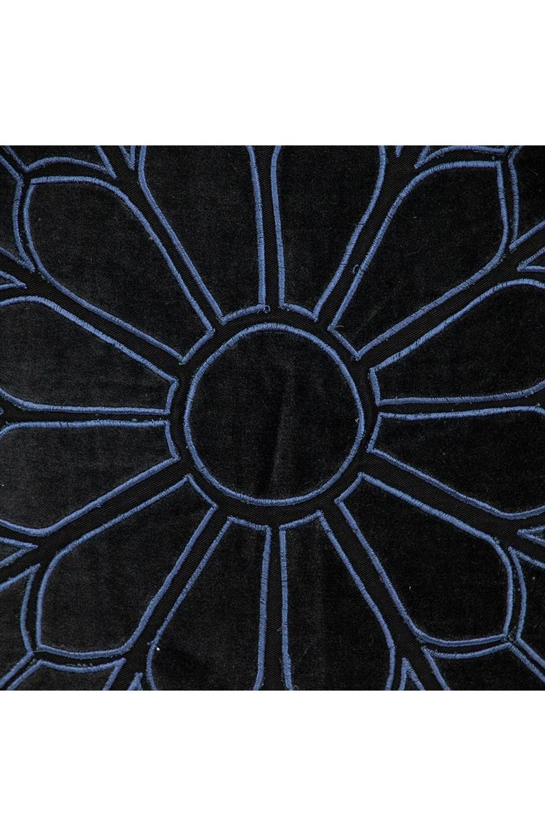 PARKLAND COLLECTION Petal Charcoal Throw Pillow, Alternate, color, Charcoal