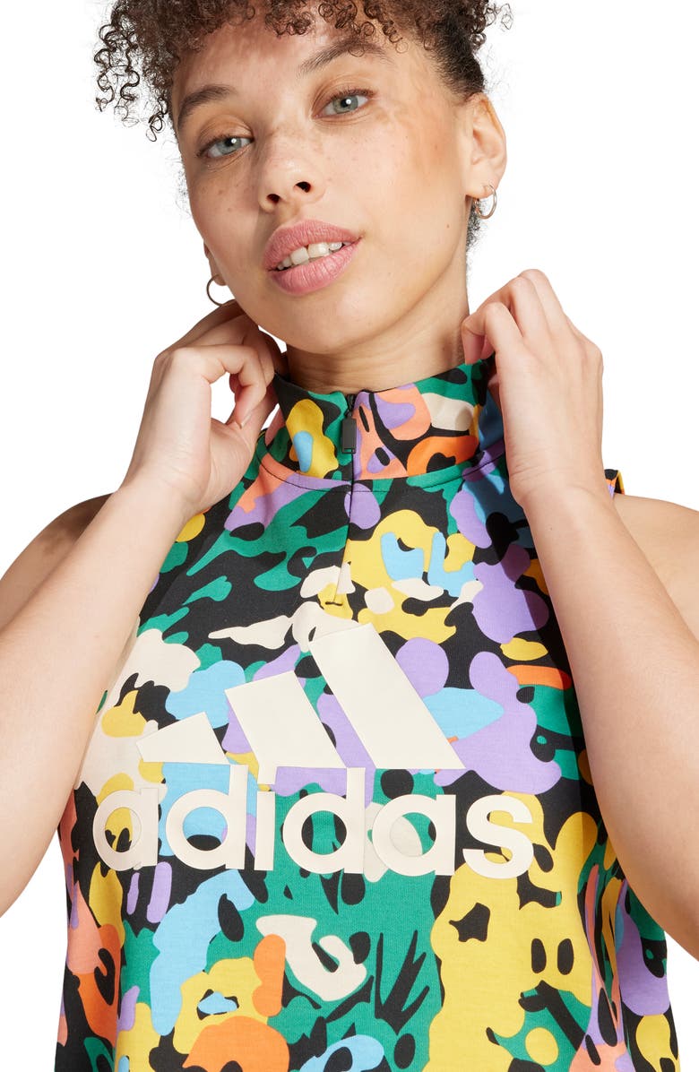 adidas Graphic T-Shirt Dress, Alternate, color, 