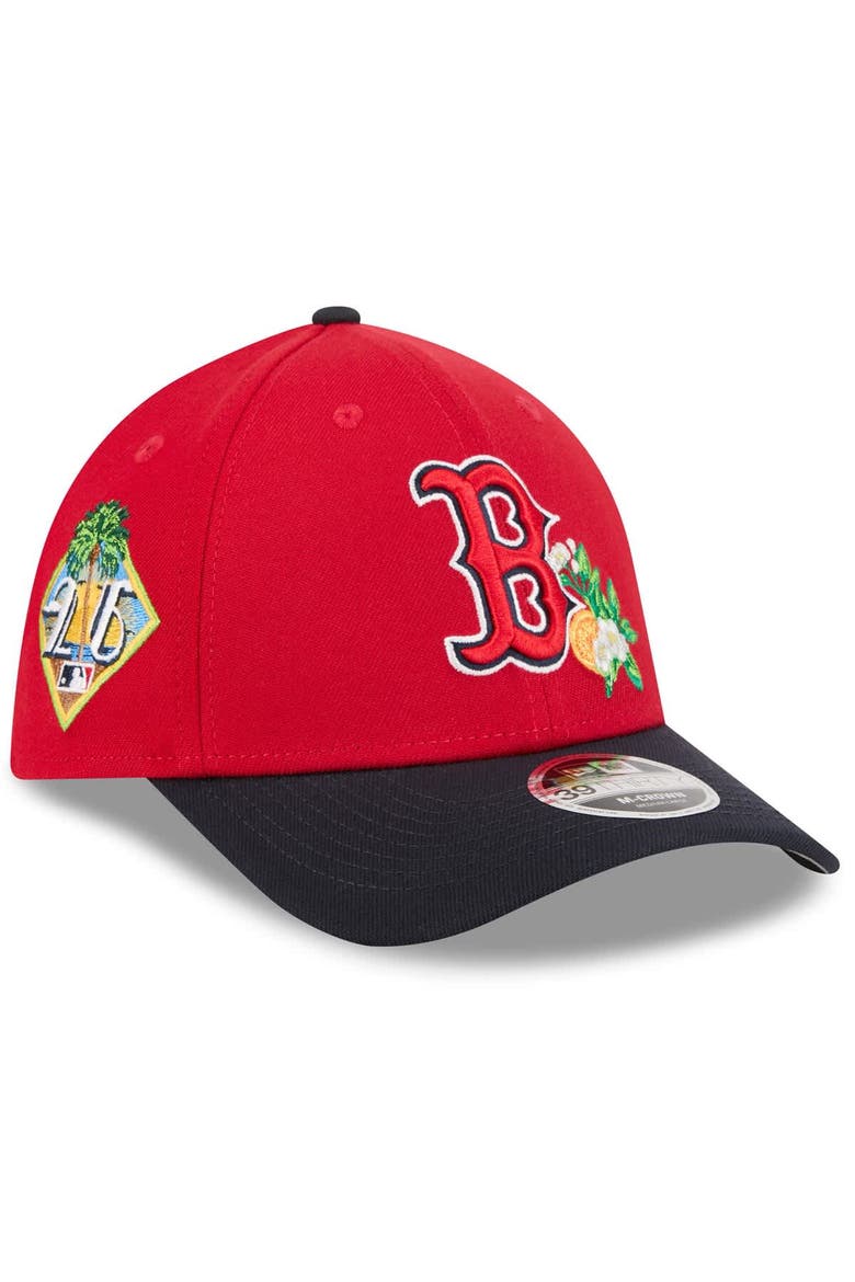 Men's New Era  Red/Navy Boston Red Sox 2026 Spring Training M-Crown 39THIRTY Flex Hat, Main, color, Red