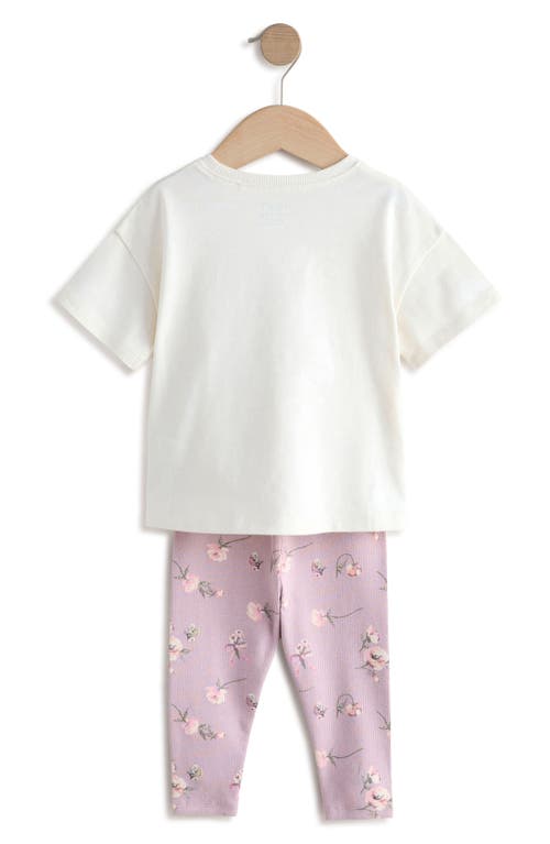 Next Kids' Fairy Appliqué Top & Leggings Set In Multi