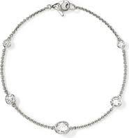 John Hardy JH Lovestruck™ Station Bracelet, Sterling Silver, Lab-Grown Diamonds, 1.45TCW