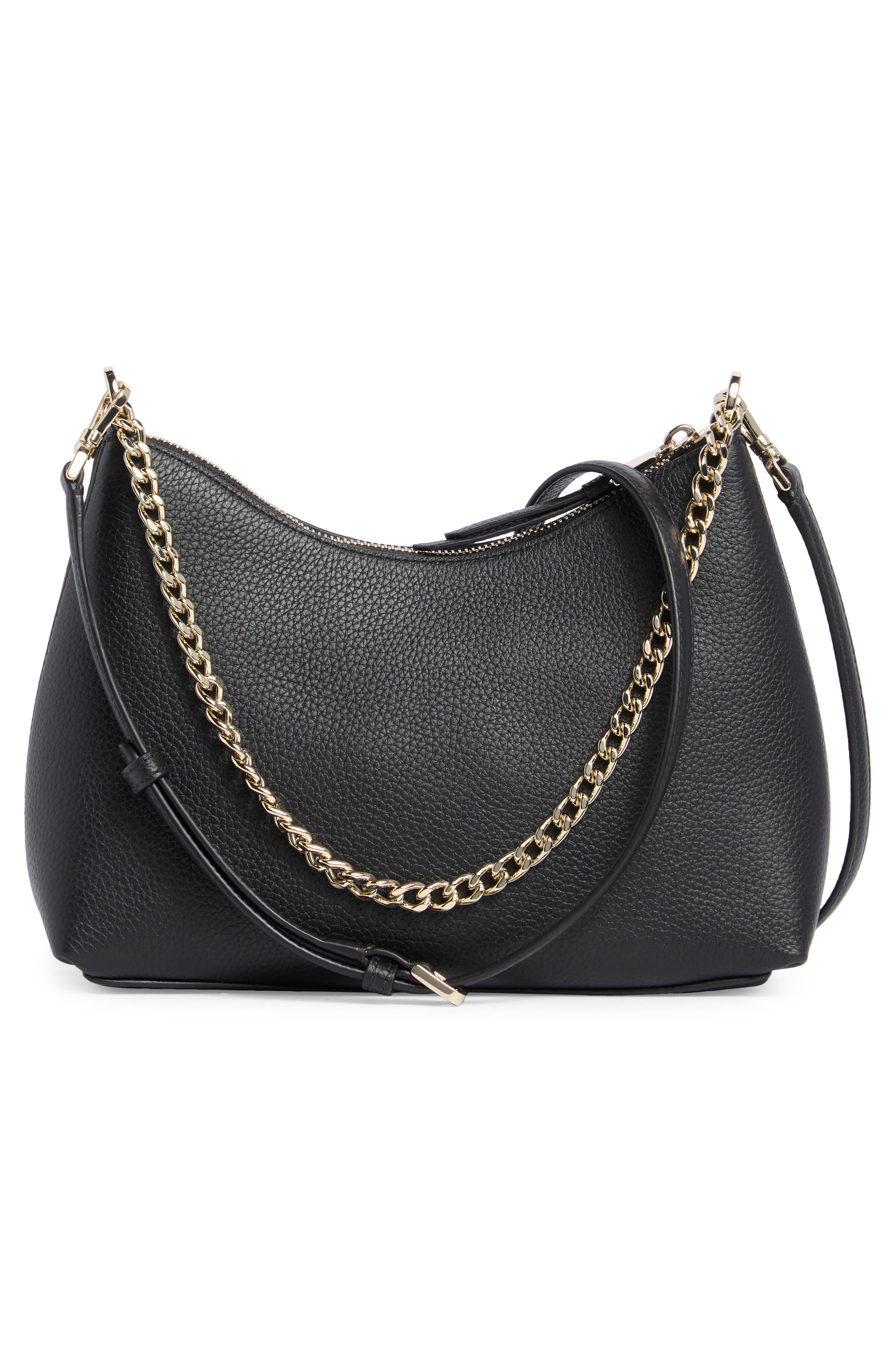 Kate Spade New York zippy convertible crossbody bag, Alternate, color, Black