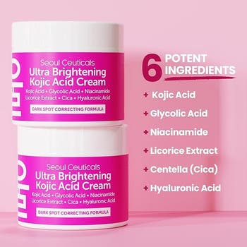 Korean Skincare Ultra Brightening Kojic Acid Cream
