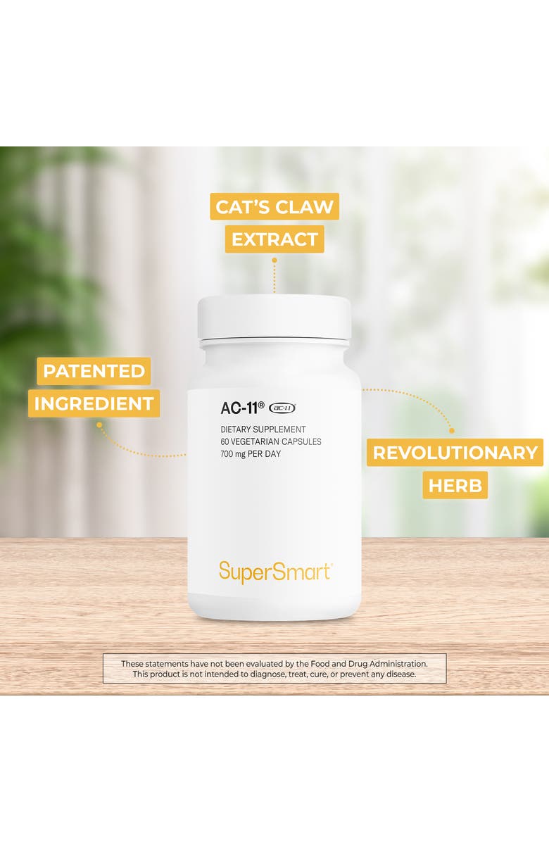SuperSmart AC-11 700mg Cat's Claw Extract, Alternate, color, NO COLOR
