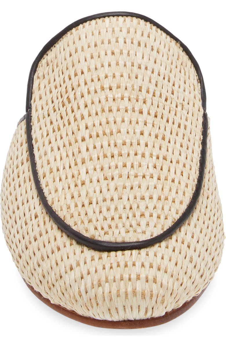 Kaanas Jaspe Basketweave Mule, Alternate, color, Beige Multi