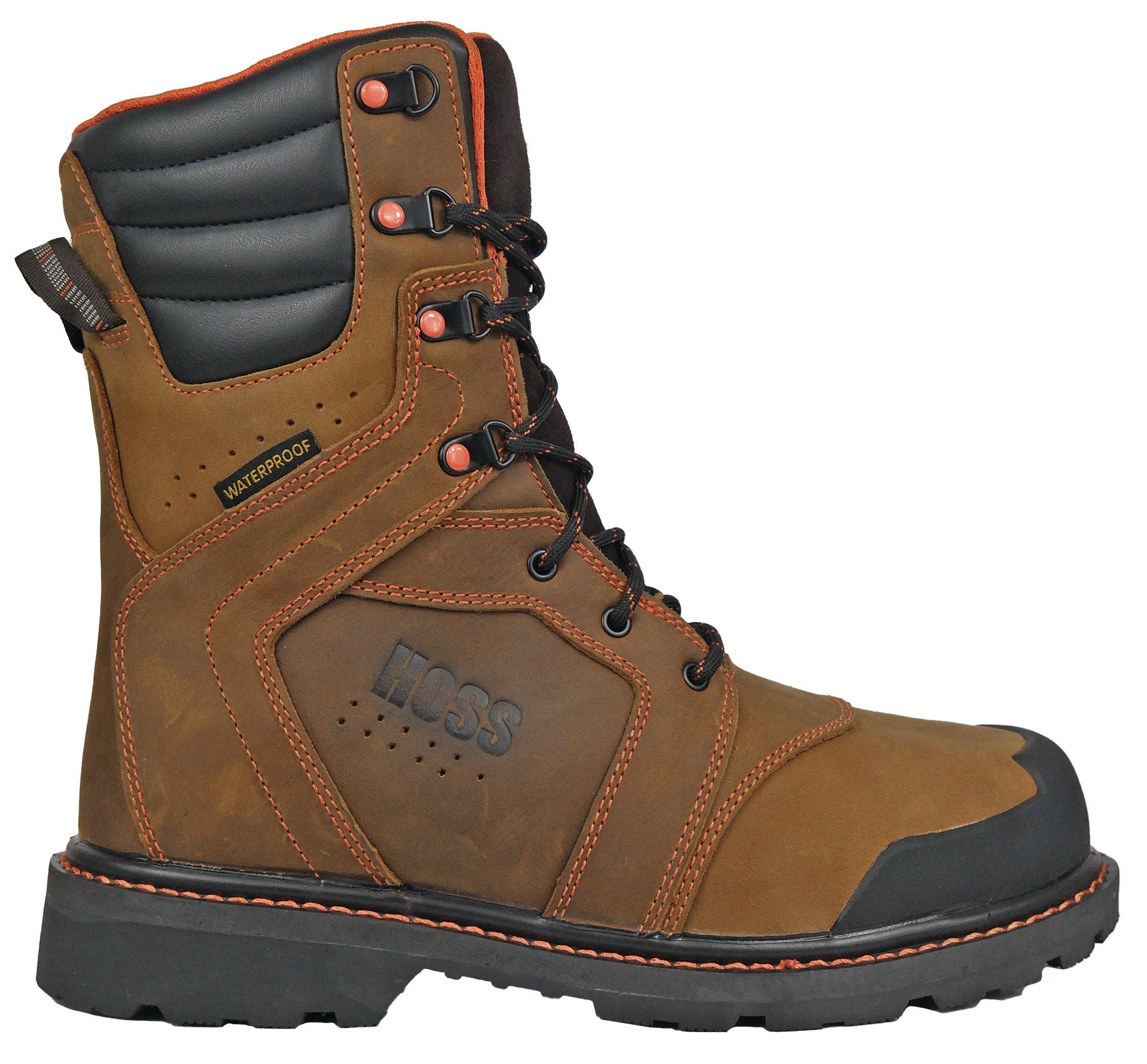 Hoss Boot Company HOSS Clash Soft Toe Insulated Work Boot, Alternate, color, Brown