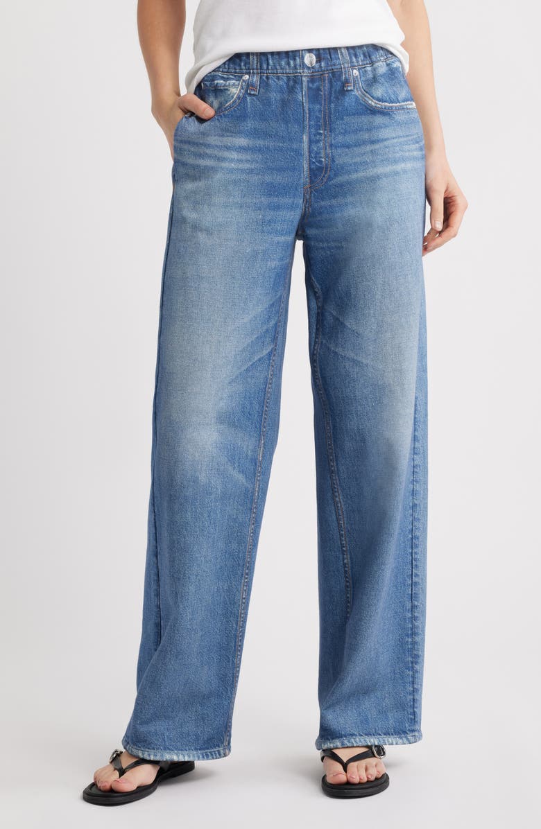 rag & bone Miramar Cotton Terry Jogger Sweatpant Jeans, Main, color, 