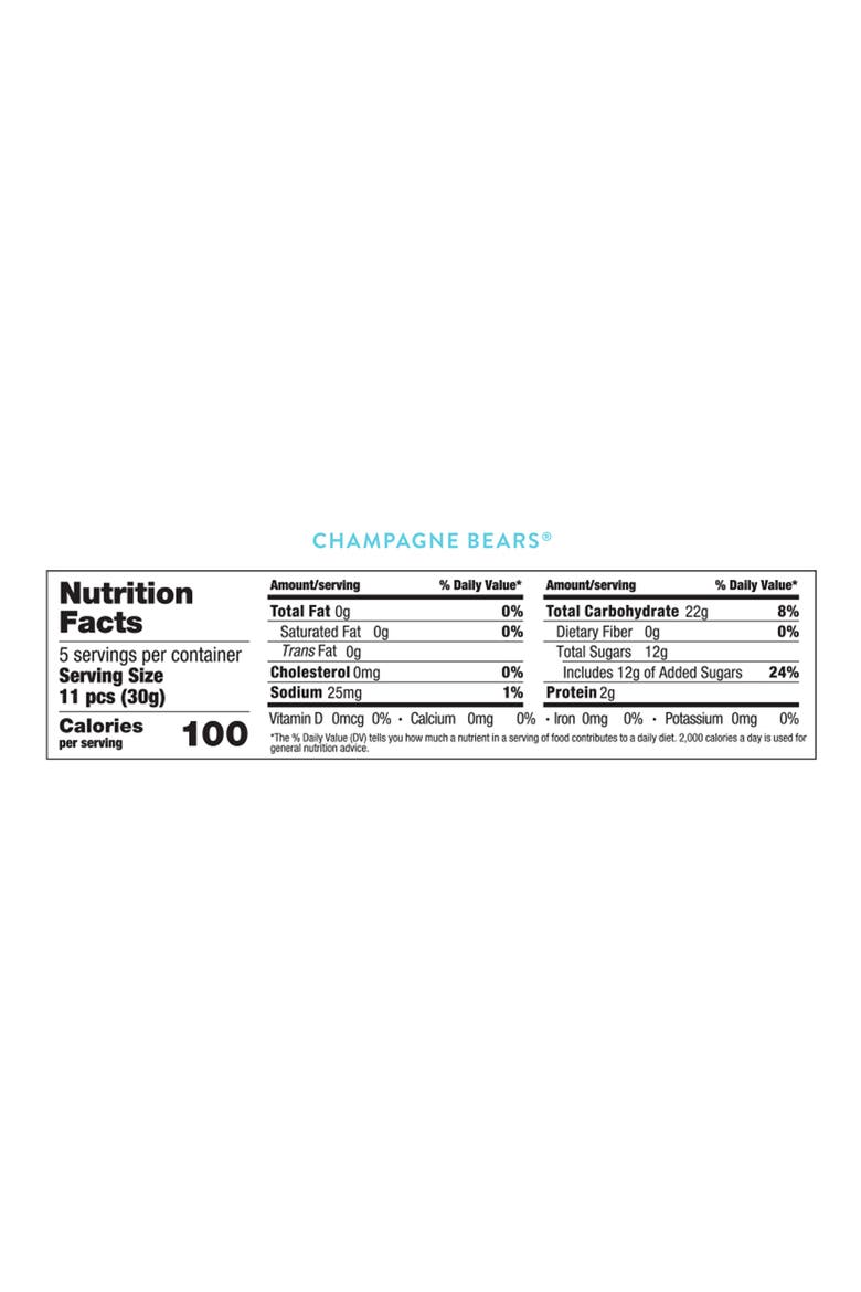 Champagne Bears Celebration Candy, Alternate, color, ORANGE MULTI