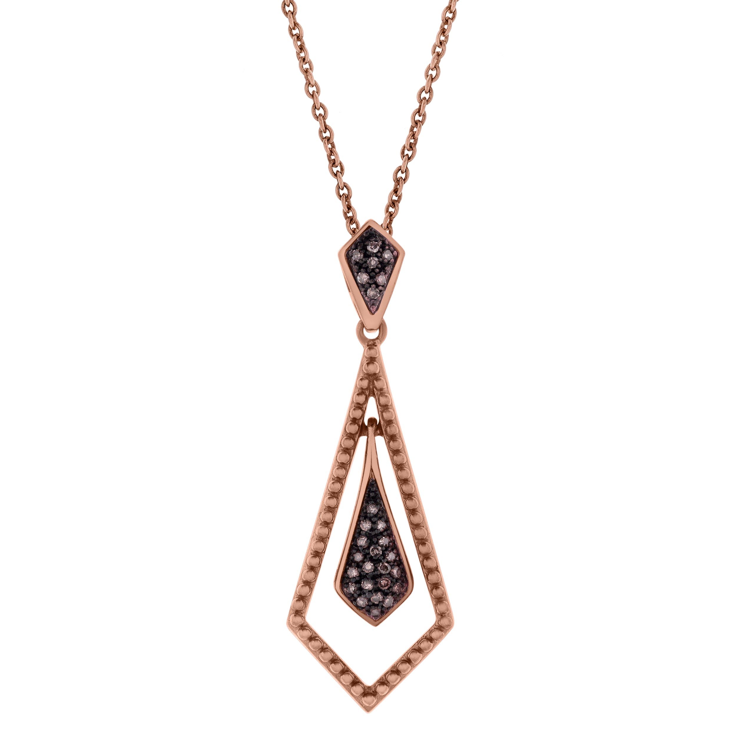 selected Pink Rhodium Sterling Silver