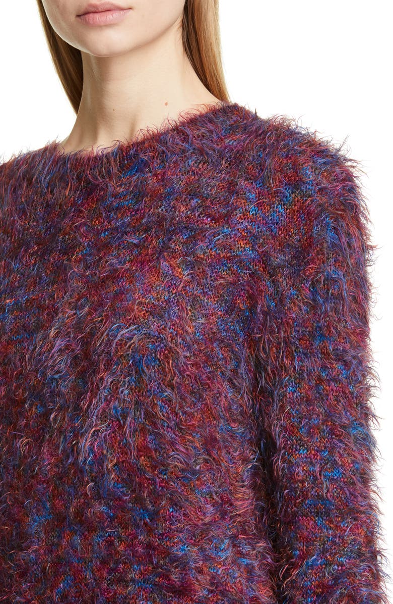 Sies Marjan Shaggy Multicolor Sweater, Alternate, color, 