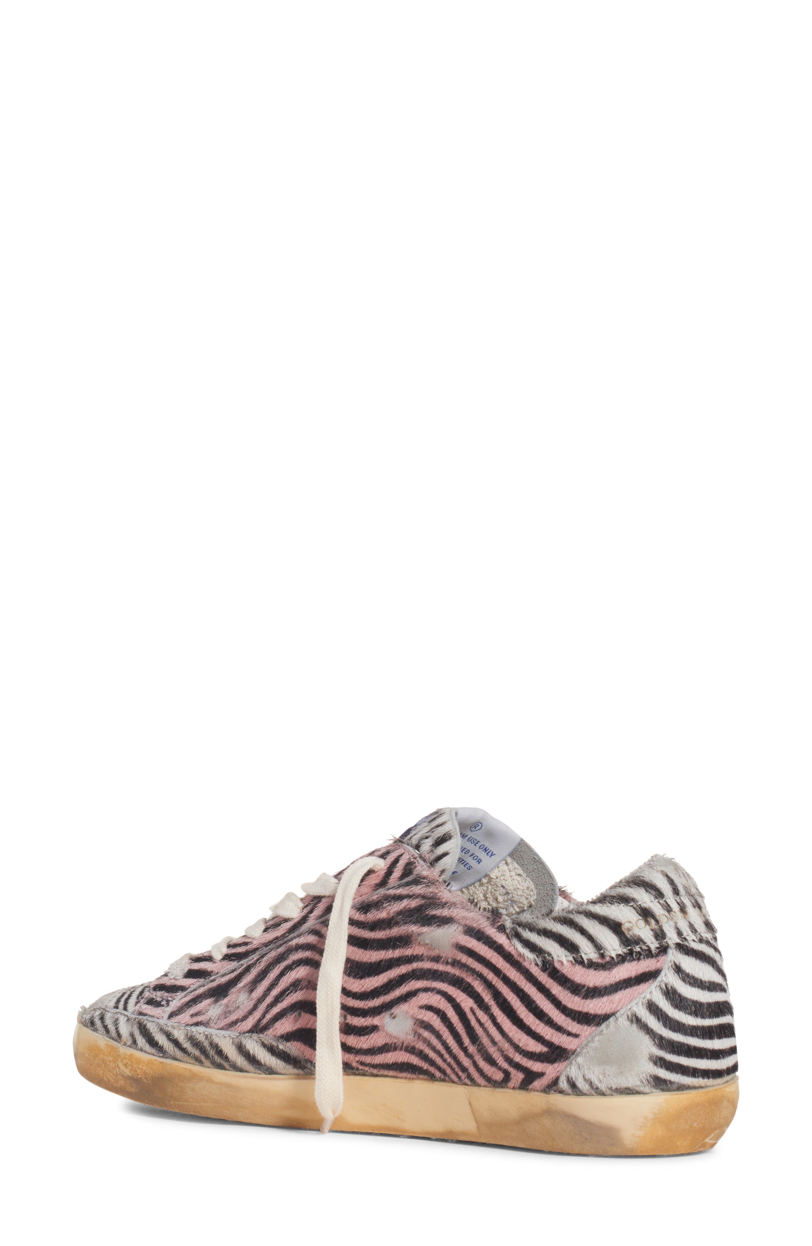 Golden Goose Super-Star Genuine Calf Hair Sneaker, Alternate, color, 