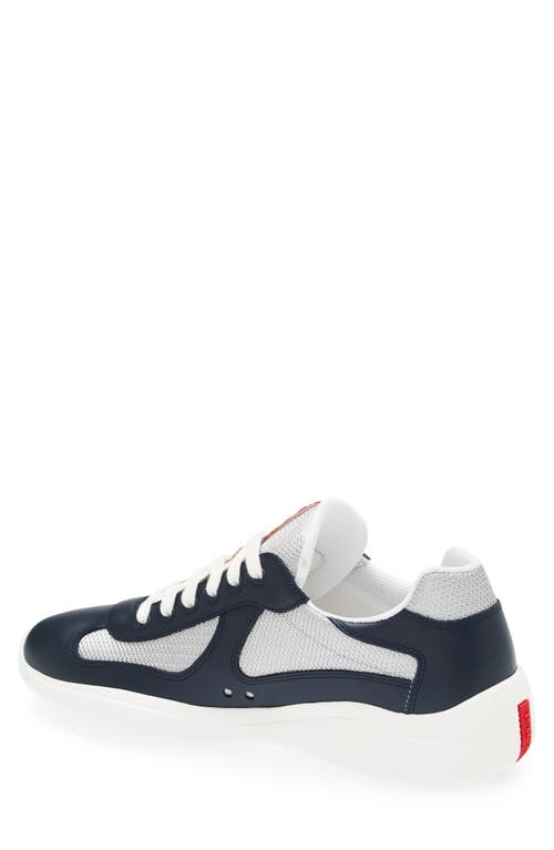 Prada Chunky Black Sneakers With Textured Panels