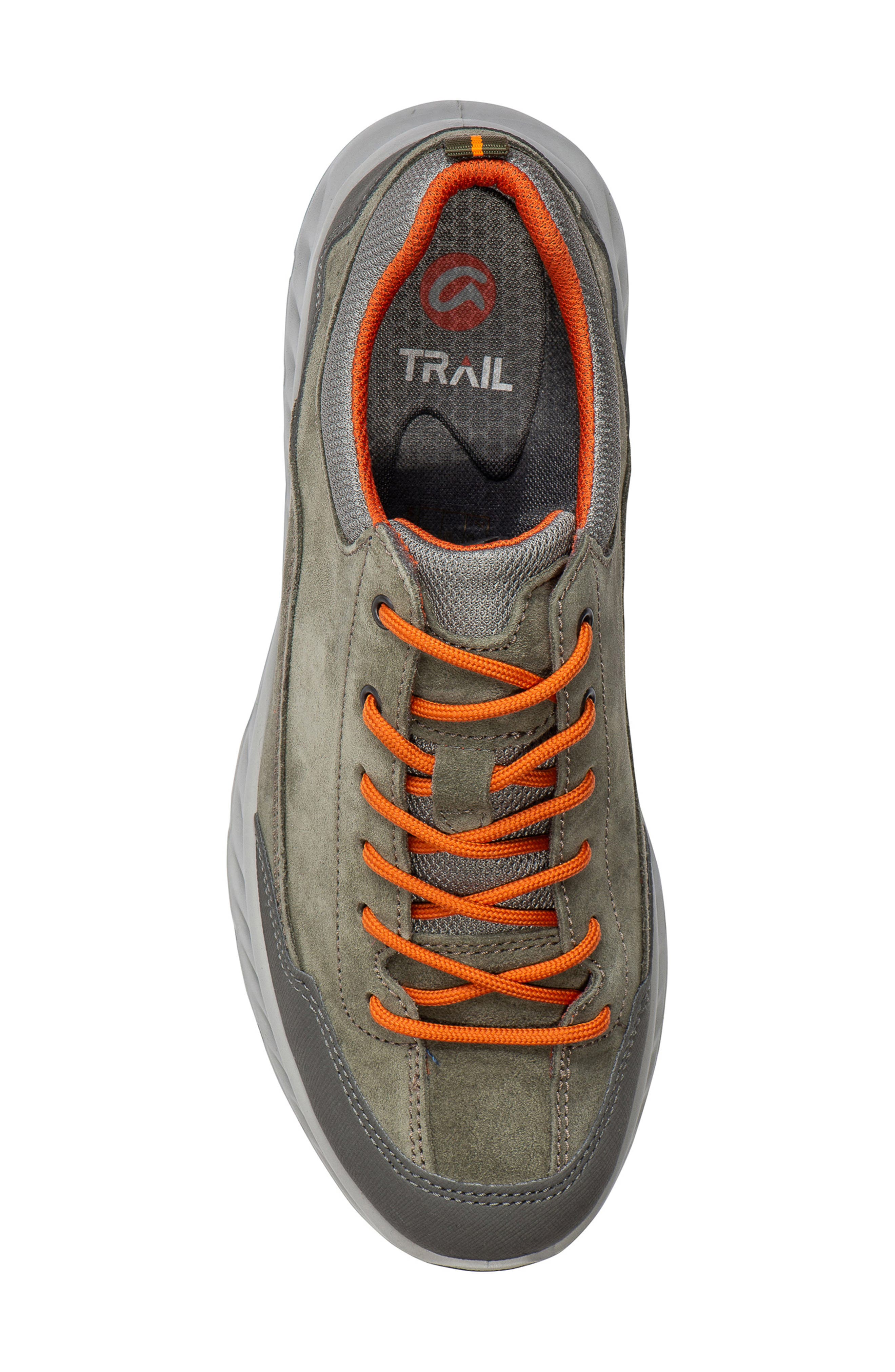 ara Prague Sneaker, Alternate, color, Green/ Grey Suede/ Nubuck