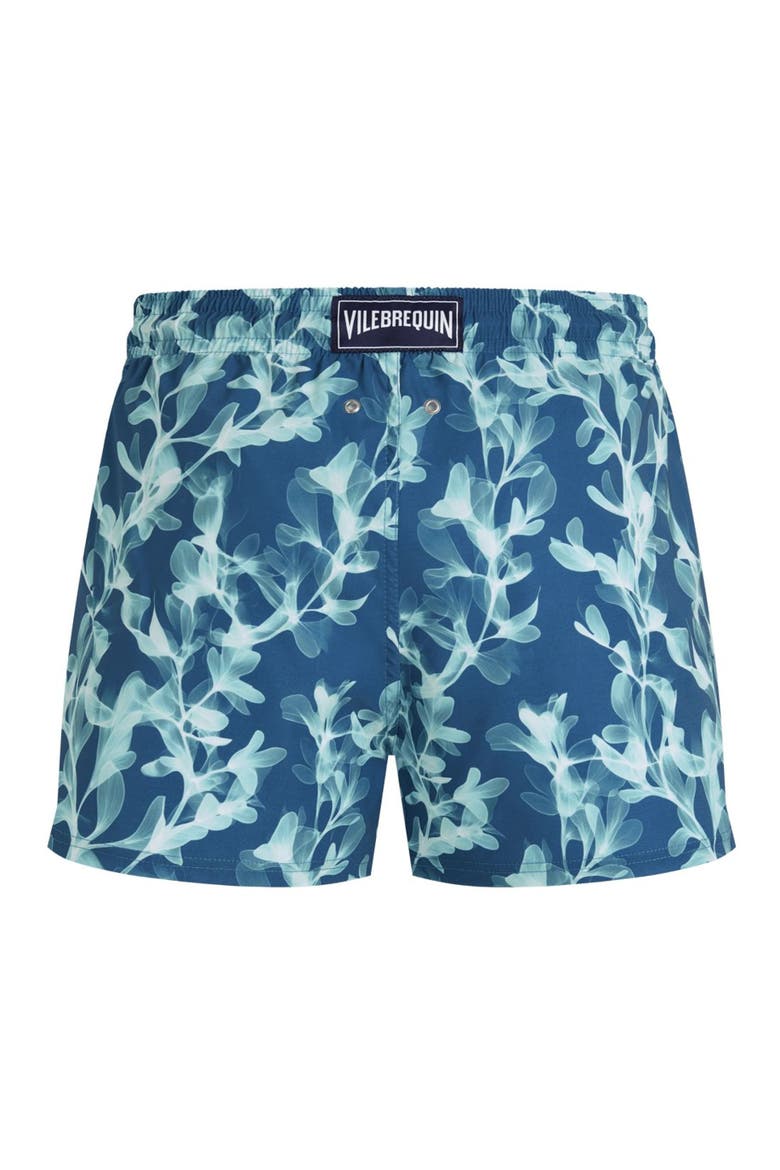 Short Stretch Swim Trunks, Alternate, color, Crystal Teal