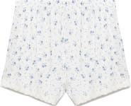 MANGO Floral Pajama Shorts
