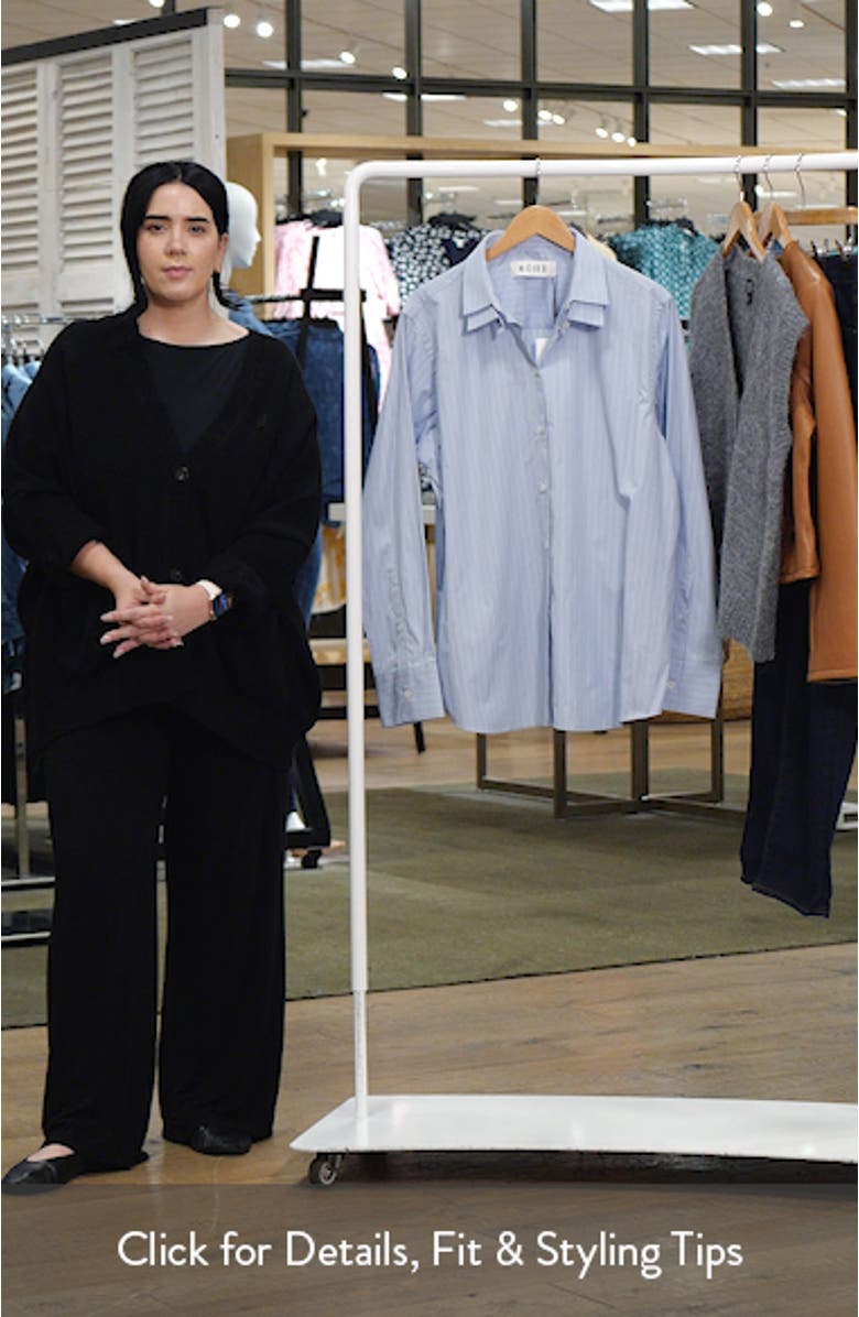 Double Collar Stripe Shirt, sales video thumbnail