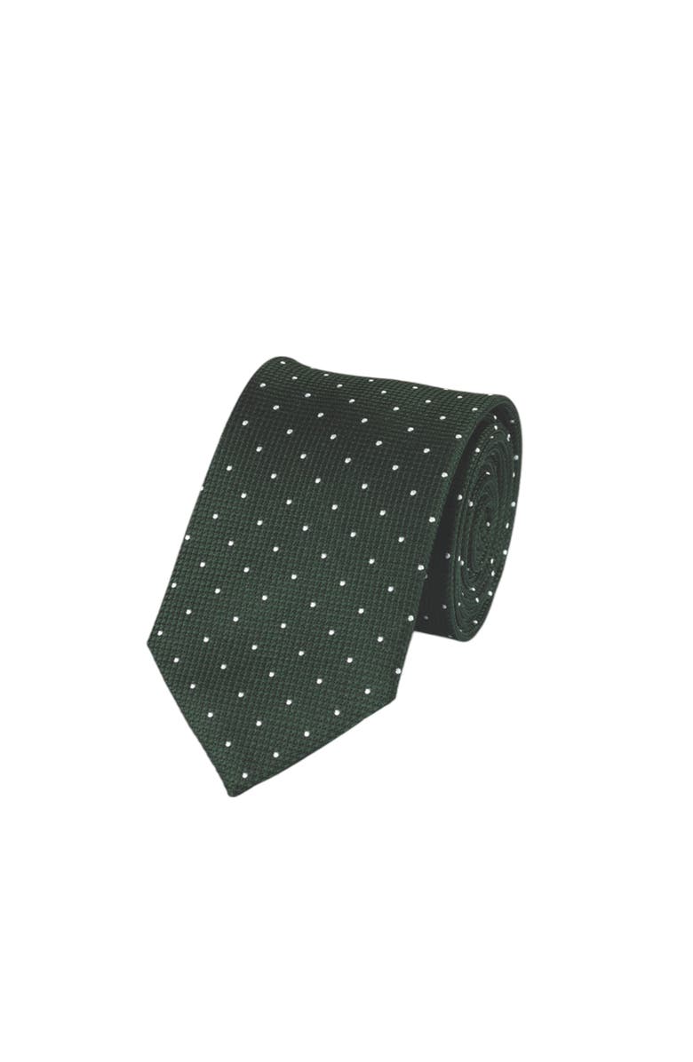 Charles Tyrwhitt Spot Silk Tie, Main, color,