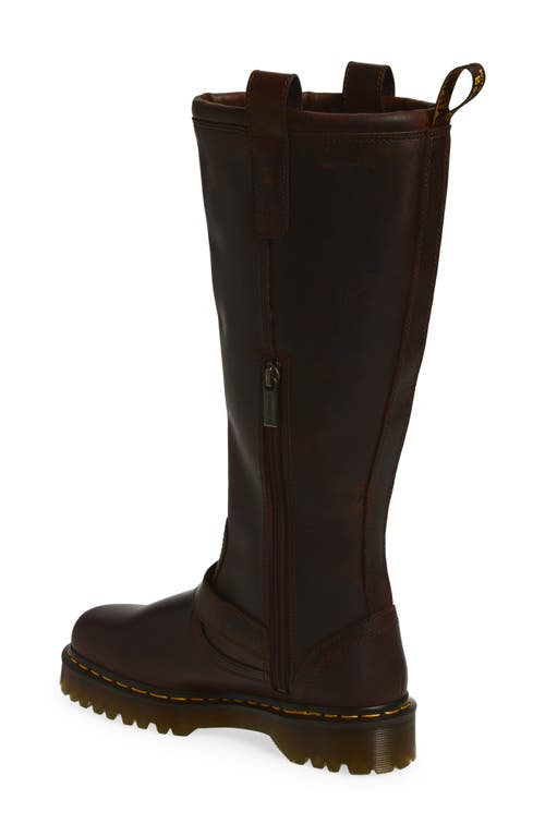 Dr. Martens Anistone Knee High Boot In Brown