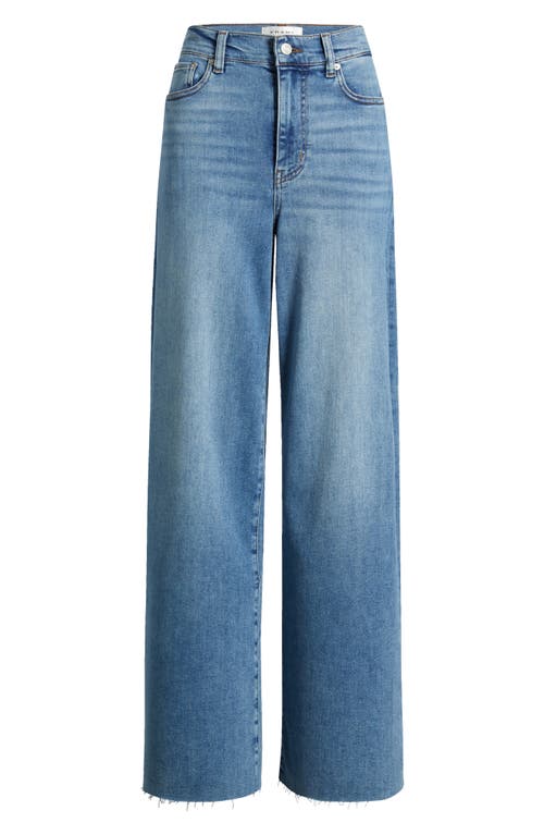 Frame Le Slim Palazzo Raw Hem High Waist Wide Leg Jeans