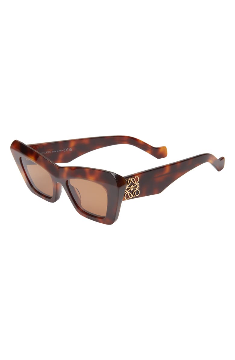 Loewe Anagram Cat Eye Sunglasses, Alternate, color,