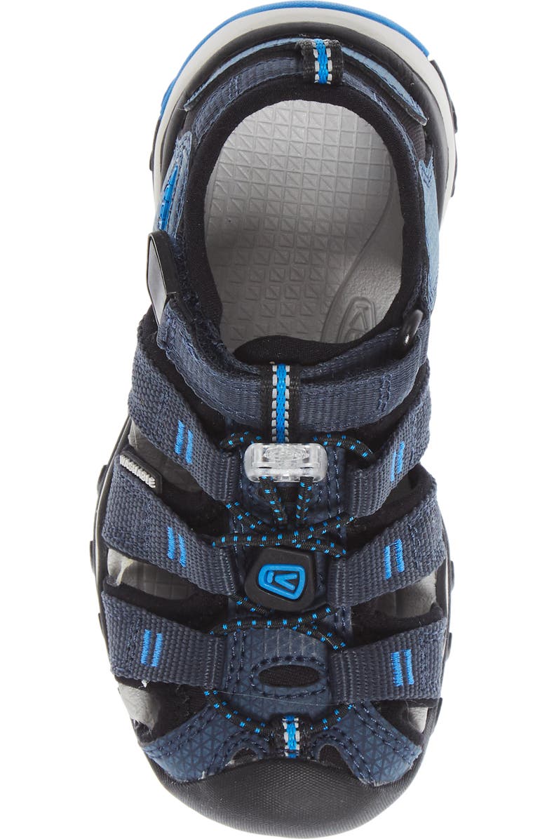 KEEN Kids' Newport Neo H2 Water Friendly Sandal, Alternate, color, Blue Nights/ Brilliant Blue