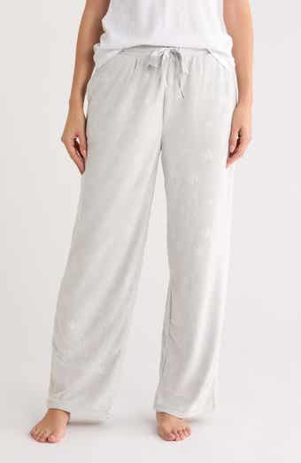 JACLYN Print Fleece Pajama Pants