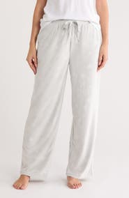 JACLYN Print Fleece Pajama Pants