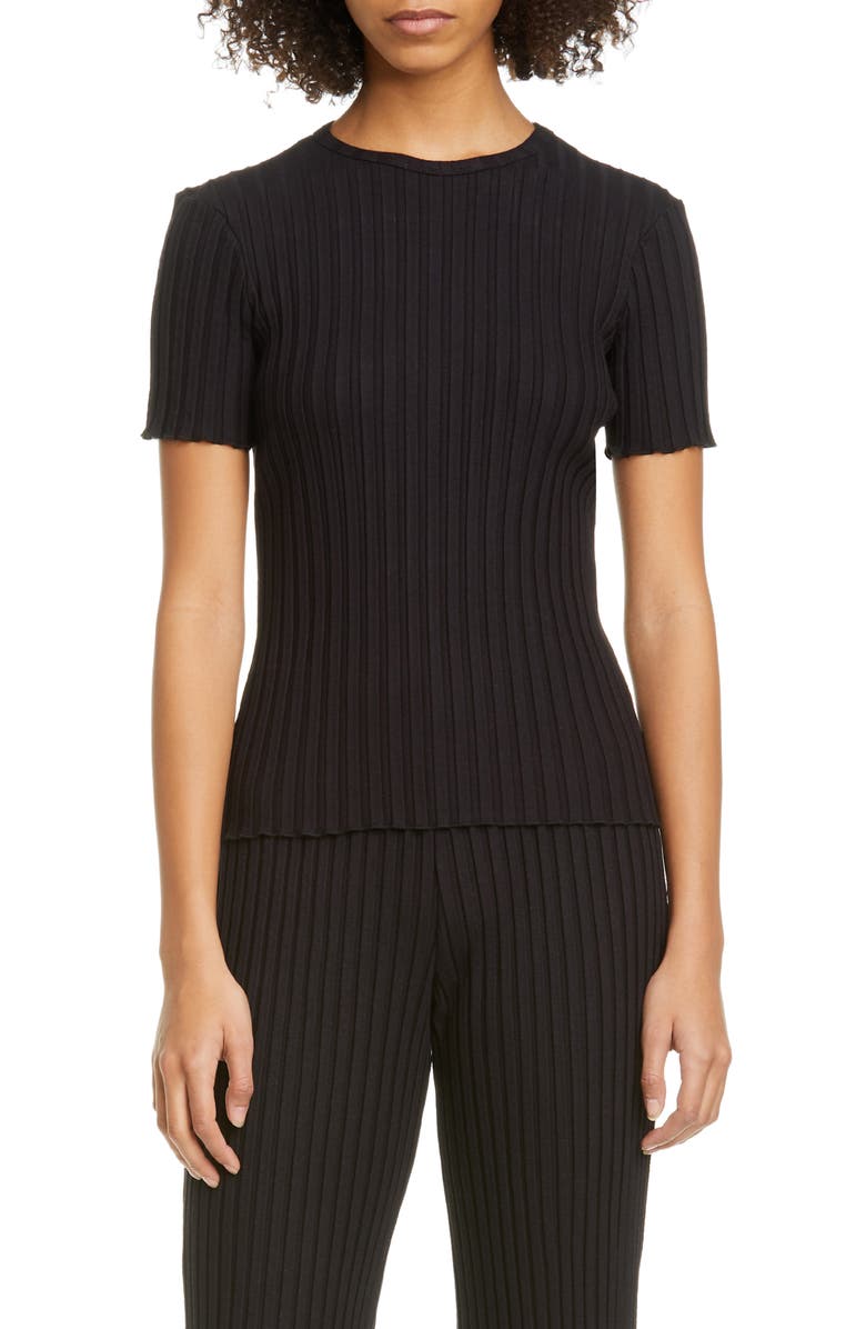 Simon Miller RIB by Simon Miller Wrass Ribbed Top, Main, color, 