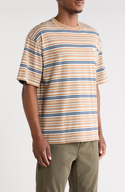 Carhartt Work In Progress Zane Stripe Cotton T-Shirt in Zane Stripe/peanut at Nordstrom, Size Xx-Large