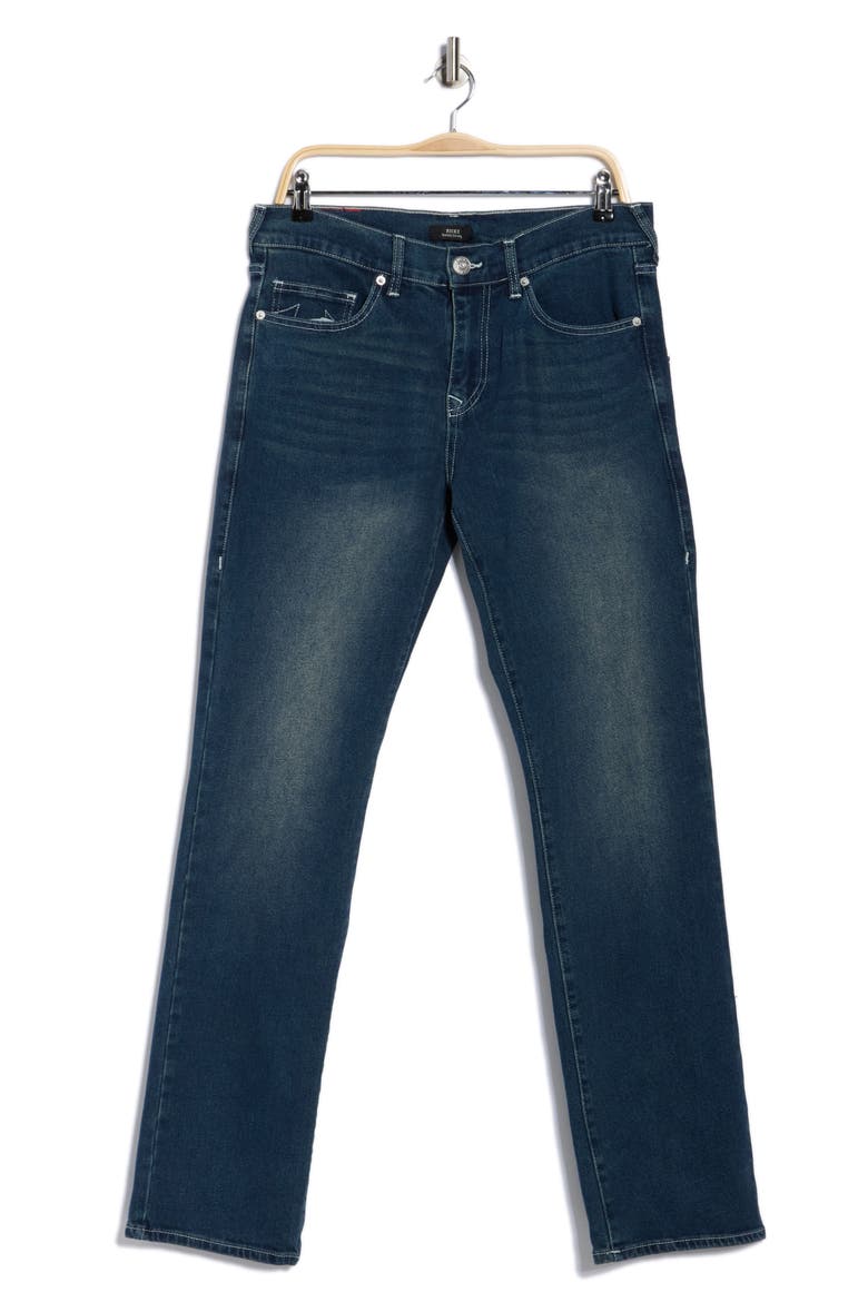 Ricky Straight Leg Jeans, Alternate, color, DARK WOODLAND WASH