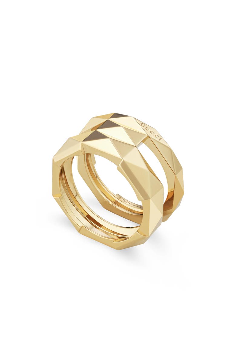 Gucci Link to Love Double Ring, Main, color, 