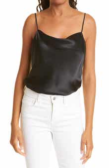 PAIGE Giovanna Silk Bodysuit