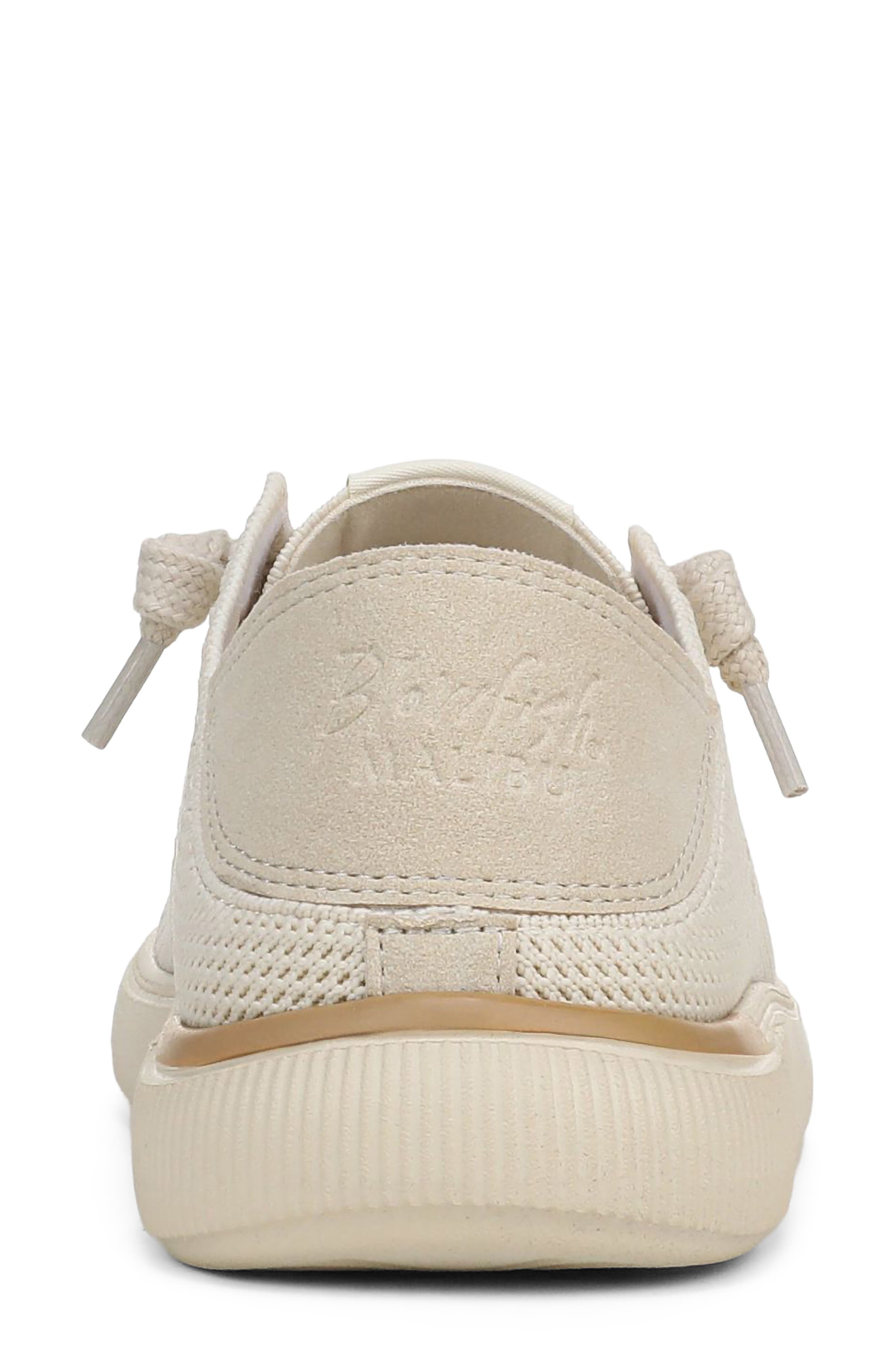 Overboard Sneaker, Alternate, color, CREAM KNIT FABRIC