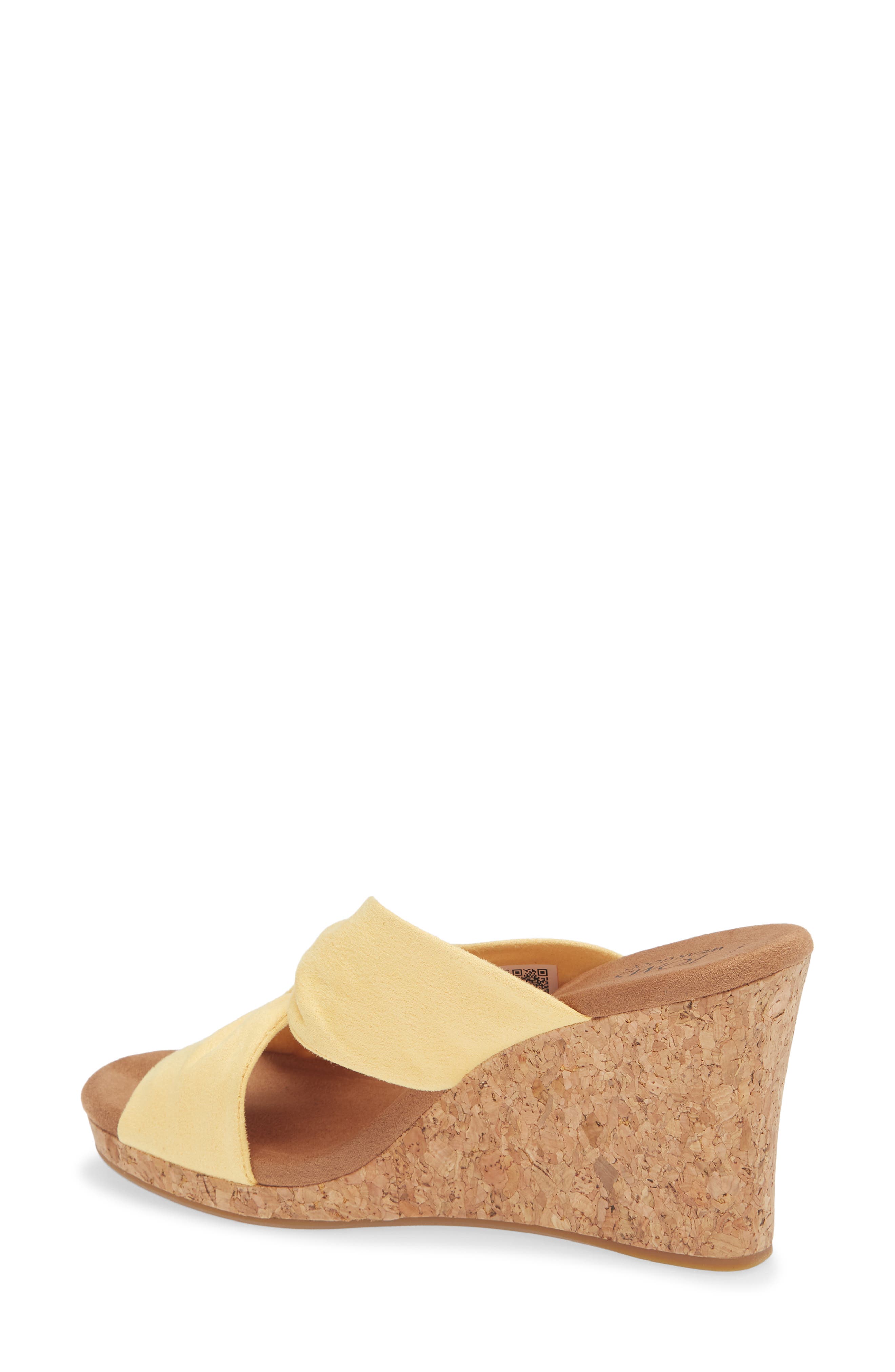 TOMS Serena Slide Sandal, Alternate, color, Yellow
