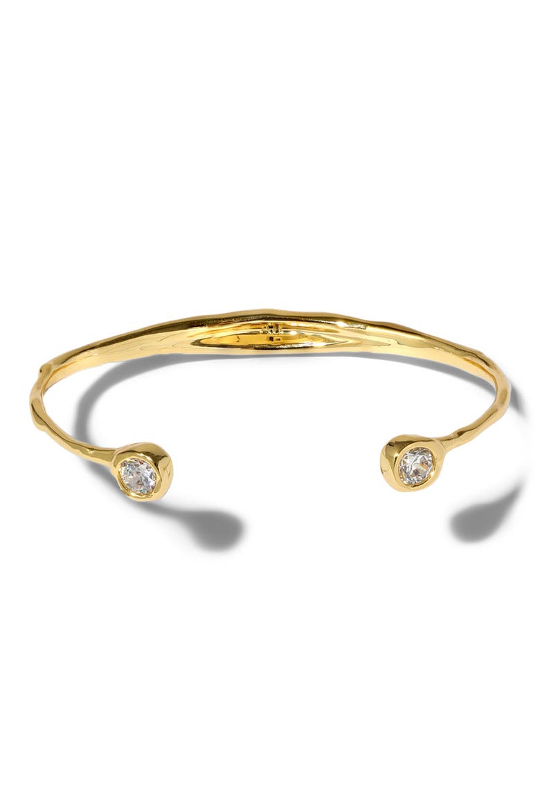 Asterales Skinny Cuff Bracelet, Alternate, color, GOLD STONES