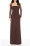 Maxwell Square Neck Long Sleeve Gown