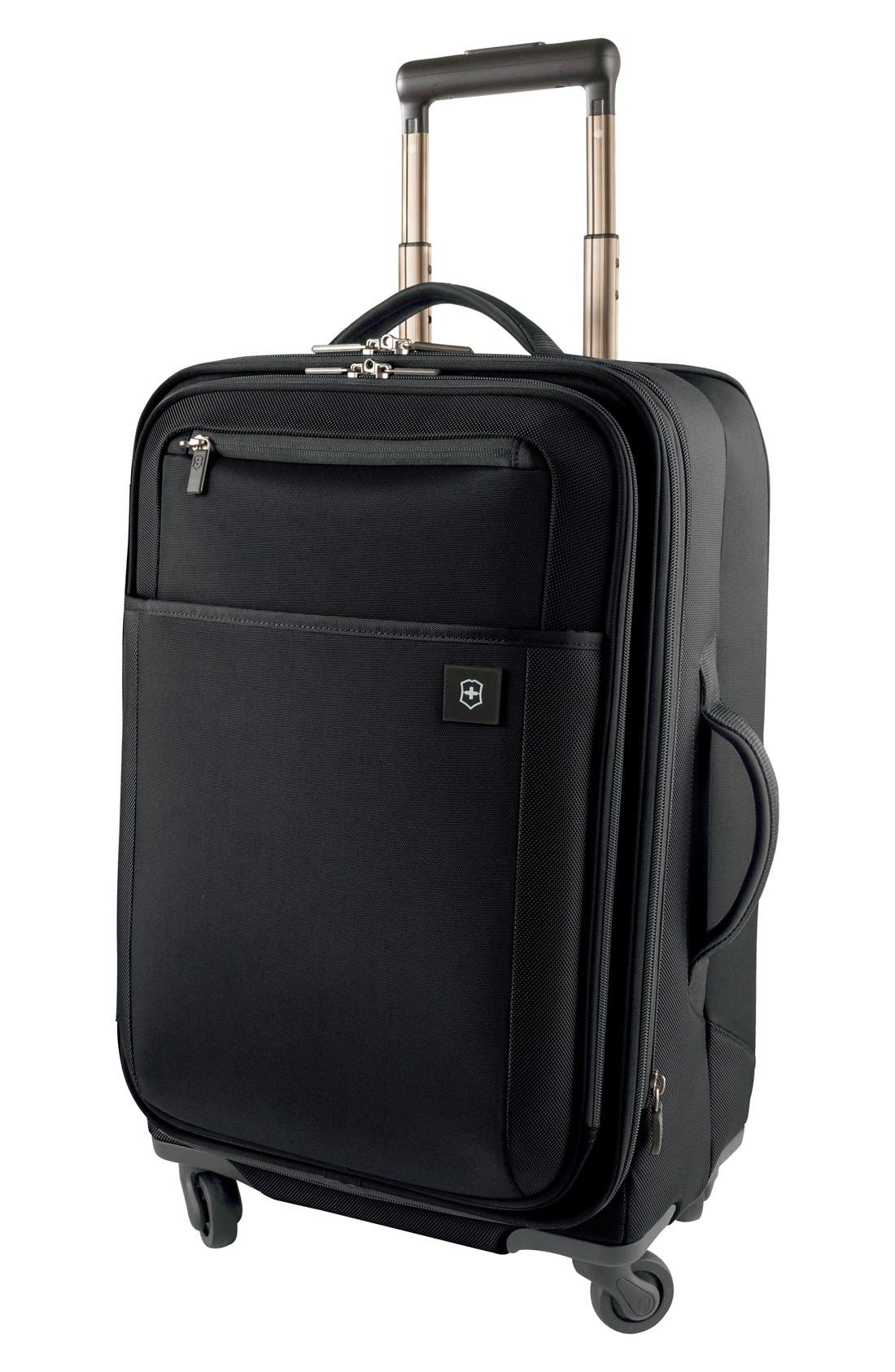 Victorinox Swiss Army<sup>®</sup> 'Avolve 22' Wheeled Carry-On, Main, color, 