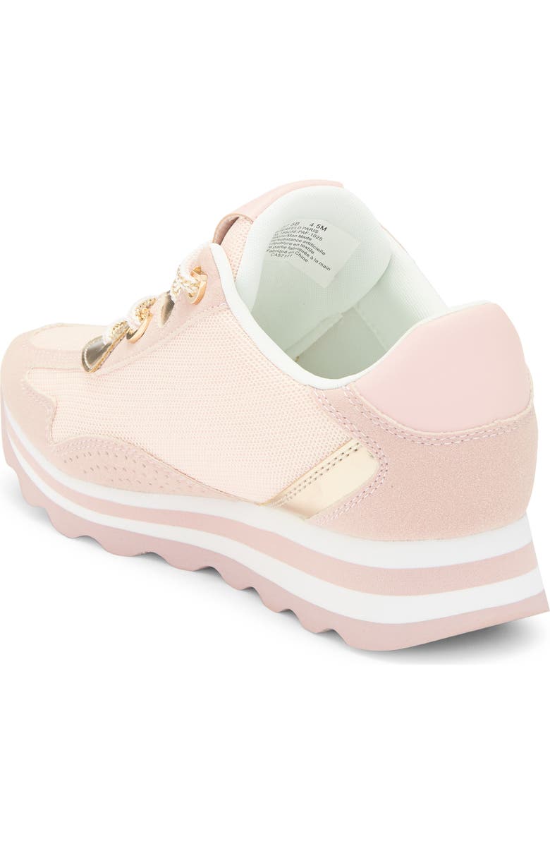 KARL LAGERFELD PARIS Masrina Lace Up Sneaker, Alternate, color, Light Blush