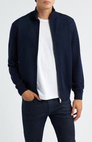 BOSS Illarione Mixed Media Jacket