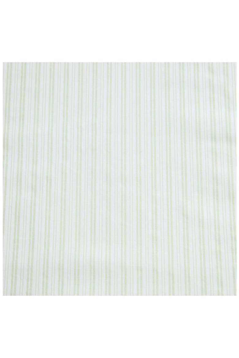Bedford Stripe 200 Thread Count Cotton Sheet Set, Alternate, color, LIGHT GREEN