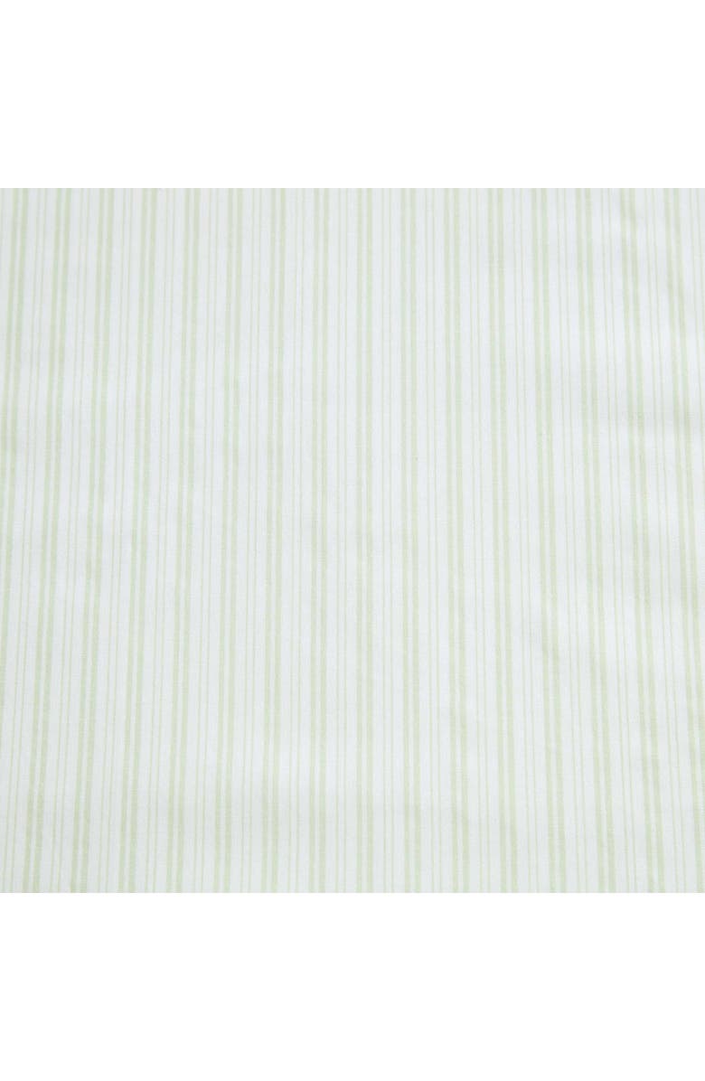 Laura Ashley Bedford Stripe 200 Thread Count Cotton Sheet Set, Alternate, color, Light Green