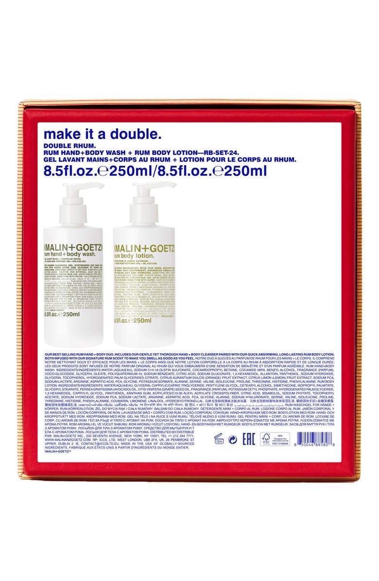 MALIN+GOETZ Make It A Double 2-Piece Gift Set (Limited Edition) $68 Value, Alternate, color, 