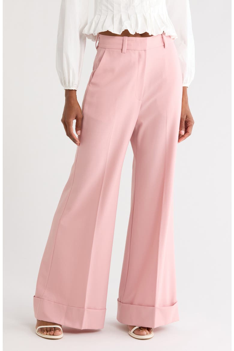 Calvary Twill Wide Leg Pants, Main, color, CALAMINE PINK