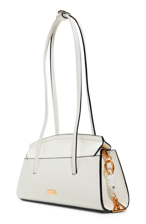 Aldo Shouldersadie Medium Shoulder Bag In White