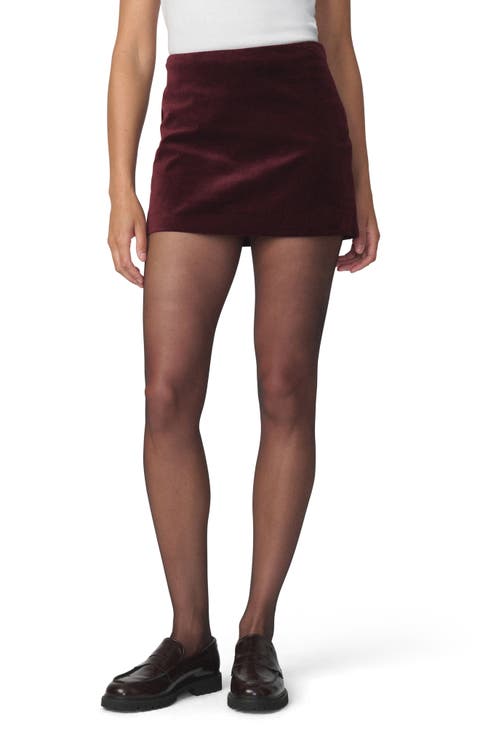 The Velveteen Miniskirt